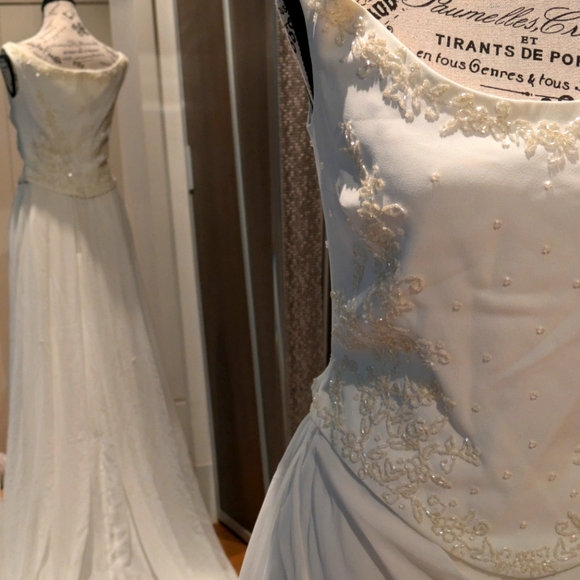 Pronovias Dresses Elegant Two Piece Wedding Dress Poshmark